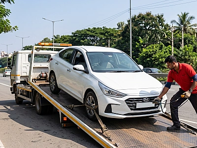 Damage-Free Flatbed Towing